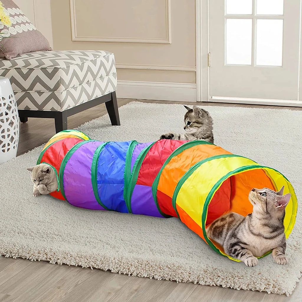 TUBY - Tunnel pliable pour chat