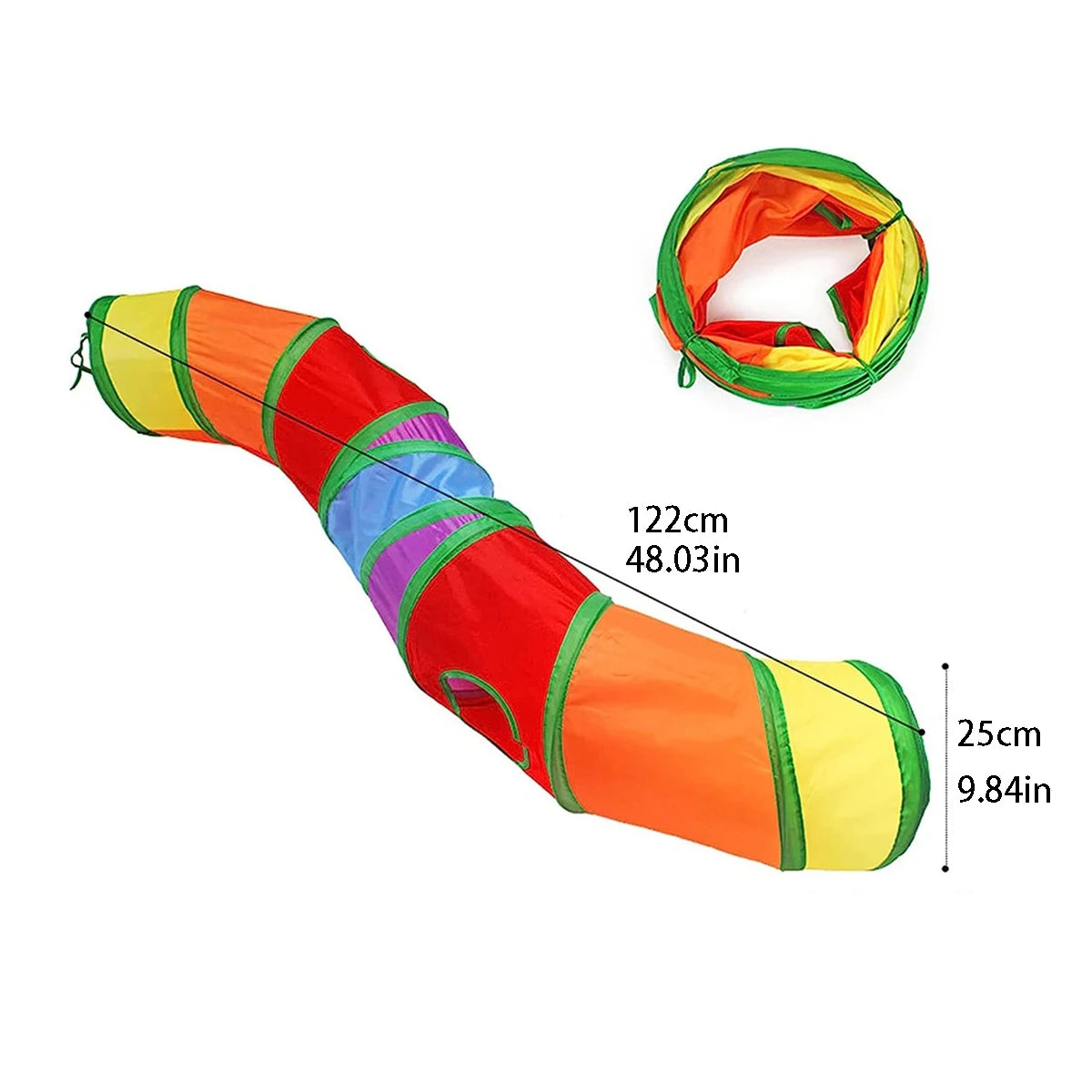 TUBY - Tunnel pliable pour chat