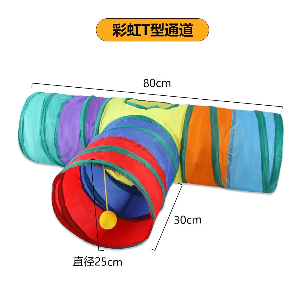 TUBY - Tunnel pliable pour chat