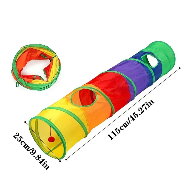 TUBY - Tunnel pliable pour chat