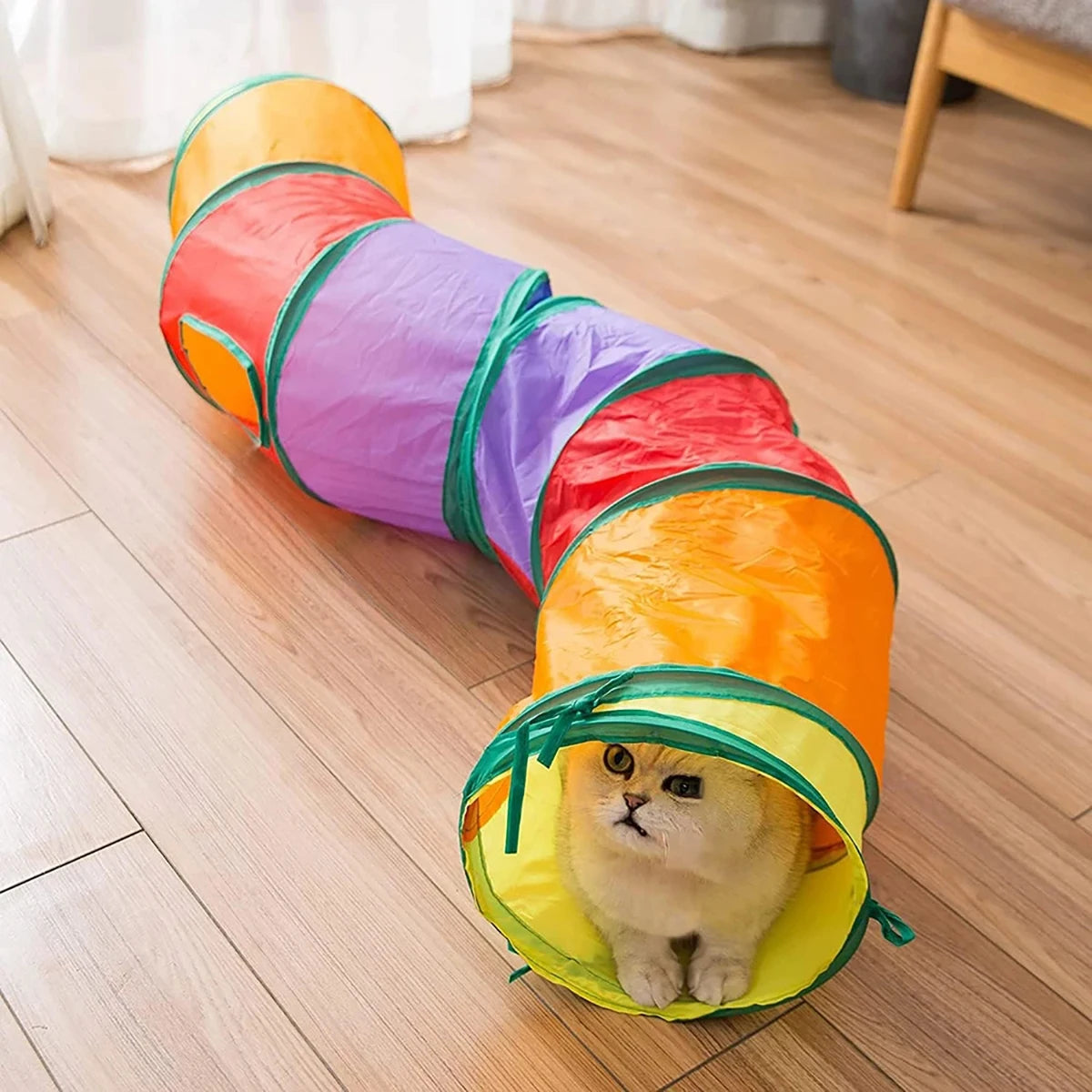 TUBY - Tunnel pliable pour chat